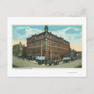 Carte Postale Vue du bloc Owsley de TownButte, MT