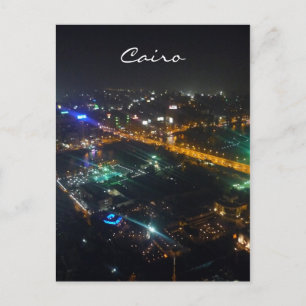 Carte Postale vue du Caire nuit