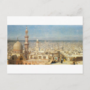 Carte Postale Vue du Caire par Jean-Leon Gerome