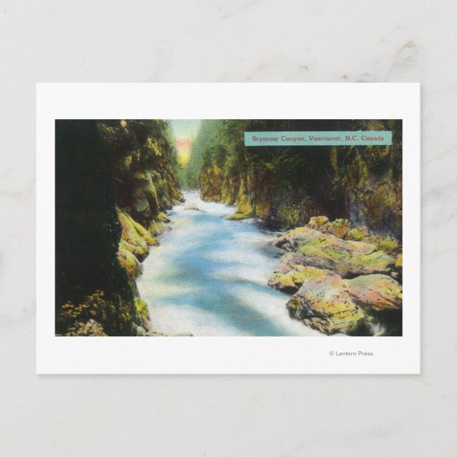 Carte Postale Vue du canyon Seymour (Devant)