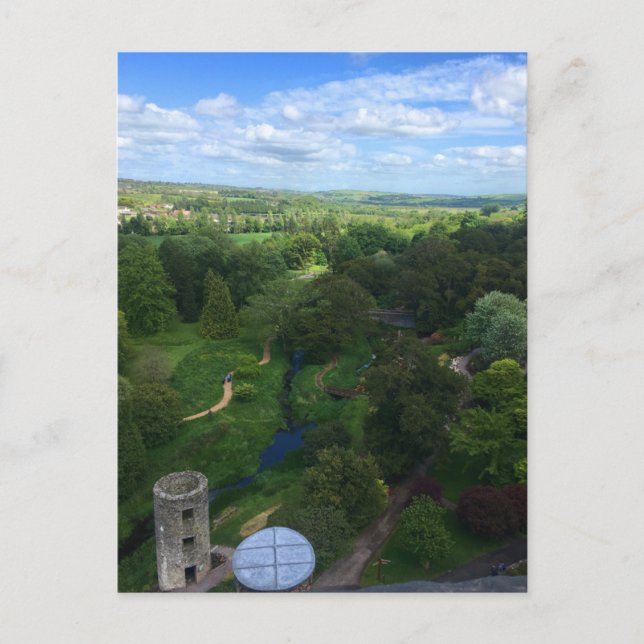 Carte Postale Vue du château de Blarney (Devant)