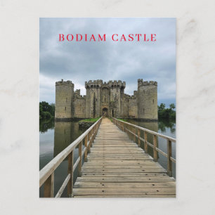 Carte postale vue du château de Bodiam