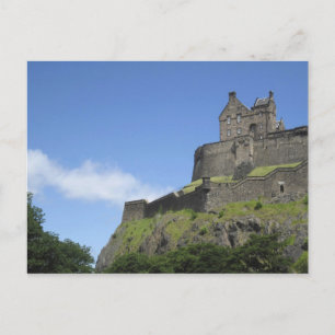 Carte Postale Vue du château d'Édimbourg, Édimbourg, Écosse, 2