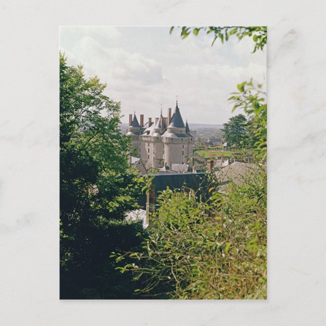 Carte Postale Vue du château restauré depuis le nord (Devant)