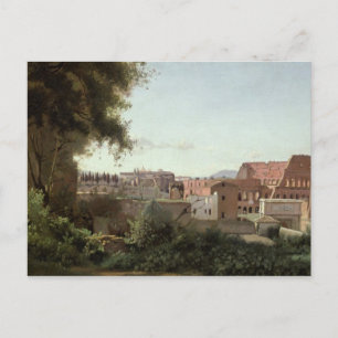 Carte Postale Vue du Colisée depuis les jardins des Farnèse