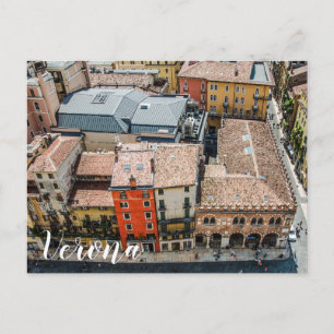 Carte Postale Vue du dessus des façades colorées des bâtiments