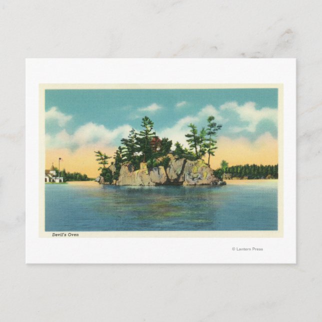 Carte Postale Vue du four du diable (Devant)
