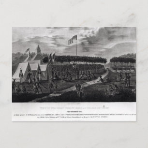 Carte Postale Vue du grand traité tenu à Prairie du