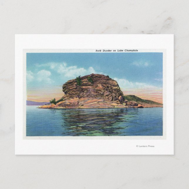 Carte Postale Vue du lac de Rock Dunder (Devant)