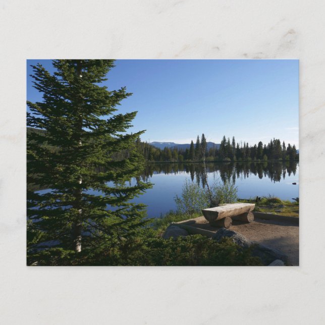 Carte Postale Vue du lac Sprague (Devant)