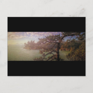 Carte Postale Vue du laissez-passer trompeur