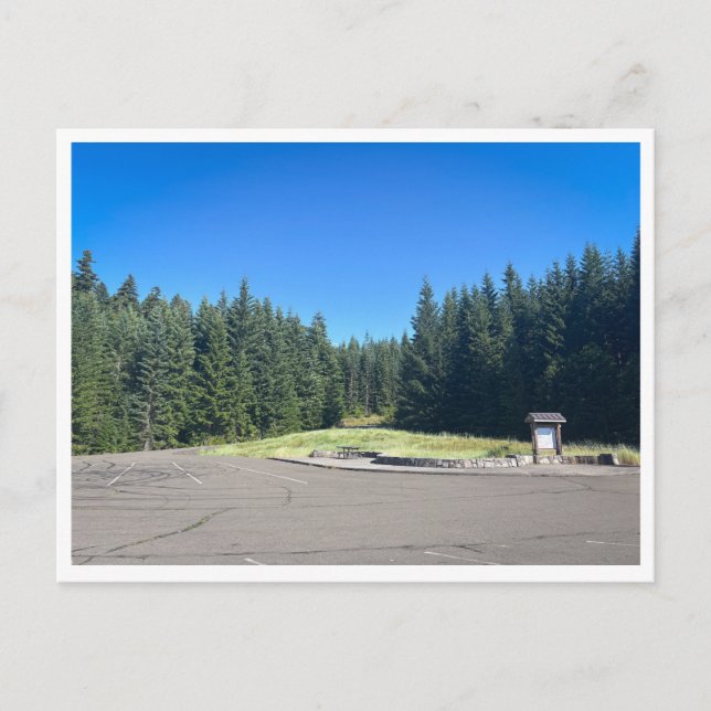 Carte Postale Vue du lot de stationnement (Devant)