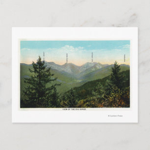 Carte Postale Vue du mont Marcy, Saddleback, Sawtooth