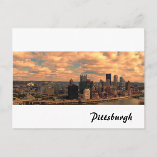 Carte Postale Vue du Mont Washington de Pittsburgh