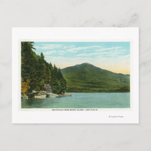 Carte Postale Vue du mont Whiteface de l'île Moose