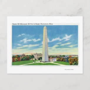 Carte Postale Vue du monument de Bunker Hill