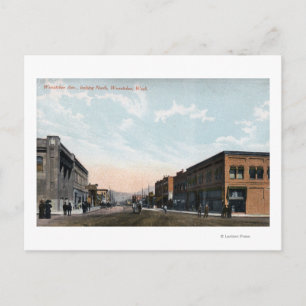 Carte Postale Vue du nord depuis Wenatchee Avenue