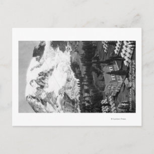 Carte Postale Vue du Paradise Camp et du Mont Rainier