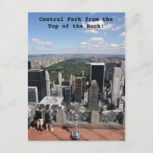 Carte Postale Vue du parc central