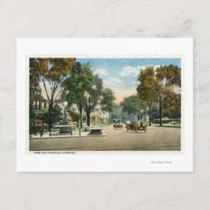 Carte Postale Vue du parc et des avenues Fairfield