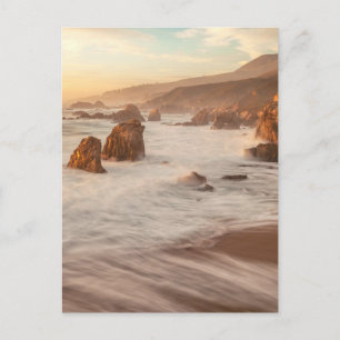 Carte Postale Vue du paysage de la côte californienne