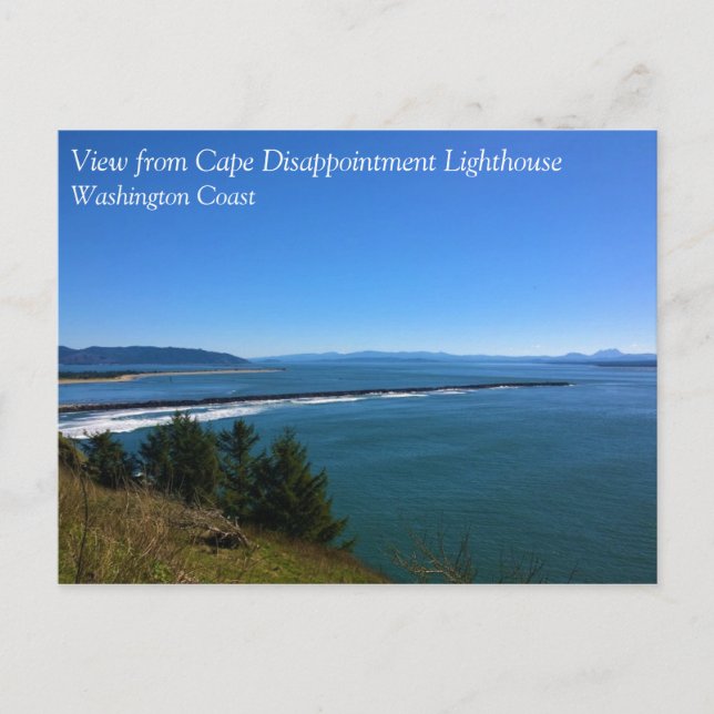 Carte Postale Vue du phare de Cape Disnomination, WA (Devant)