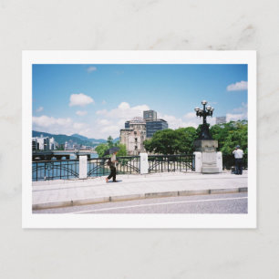 Carte Postale Vue du pont Motoyasu : Hiroshima