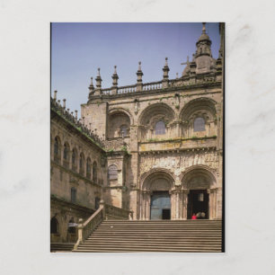 Carte Postale Vue du portail du transept sud commencé c.1100