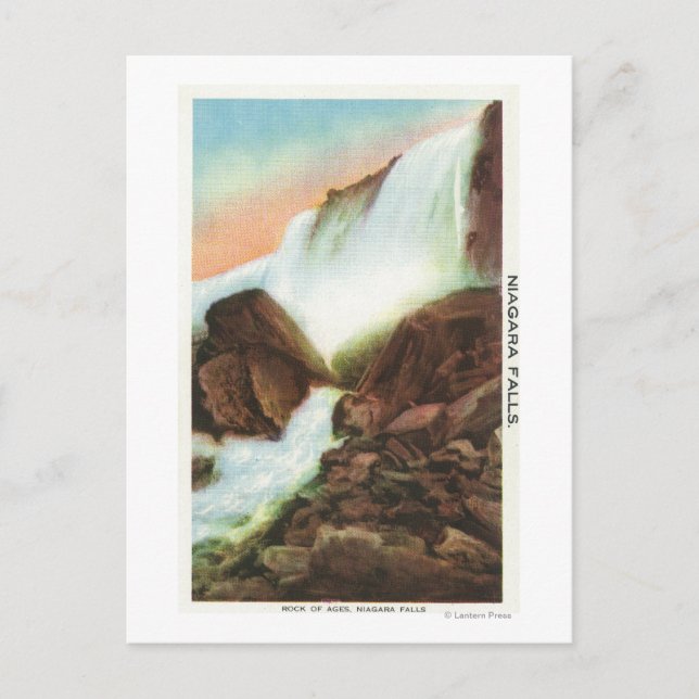 Carte Postale Vue du rocher d'âge (Devant)