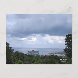 Carte Postale Vue du sommet de la montagne du MSC en Jamaïque