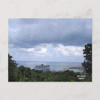 Carte Postale Vue du sommet de la montagne du MSC en Jamaïque