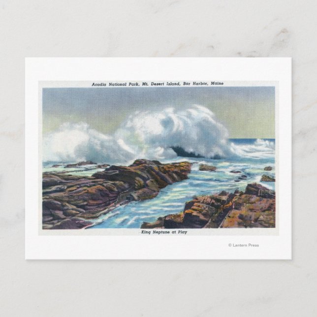 Carte Postale Vue du Surf (Devant)