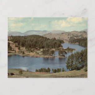 Carte Postale Vue du Tarn Hows du Lake District anglais vintage