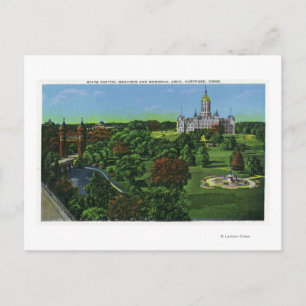 Carte Postale Vue du terrain du Capitole de l'Etat, Arc commémor