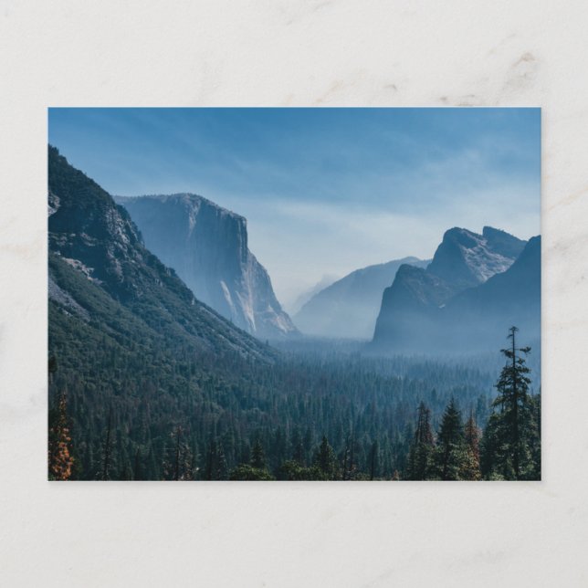 Carte Postale Vue du tunnel de Yosemite (Devant)