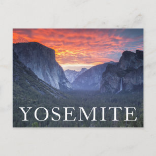 Carte Postale Vue du tunnel Yosemite