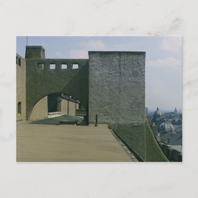 Carte Postale Vue d'un arc de toit de l'ouest, construit 1897-99 (Devant)