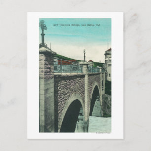 Carte Postale Vue d'un pont de bétonLos Gatos, CA