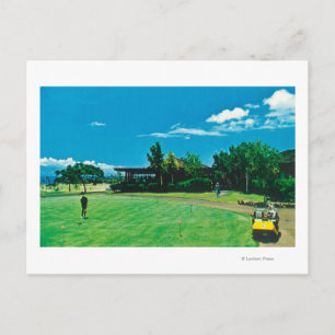 Carte Postale Vue d'un Vert au Royal Kaanapali Golf