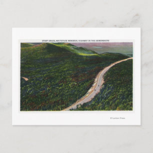 Carte Postale Vue d'une pente raide sur Memorial Hwy