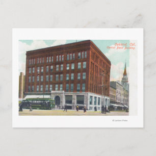 Carte Postale Vue extérieure de Central Bank BldgOakland, CA