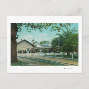 Carte Postale Vue extérieure de DepotHealdsburg, CA