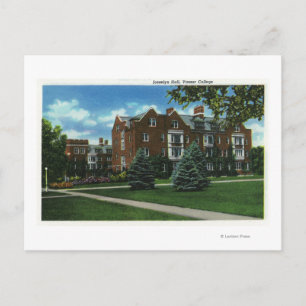 Carte Postale Vue extérieure de Josselyn Hall, Vassar College