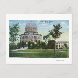 Carte Postale Vue extérieure de la bibliothèque du Collège Union