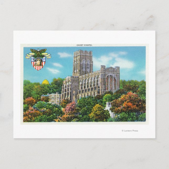 Carte Postale Vue extérieure de la chapelle des cadets (Devant)