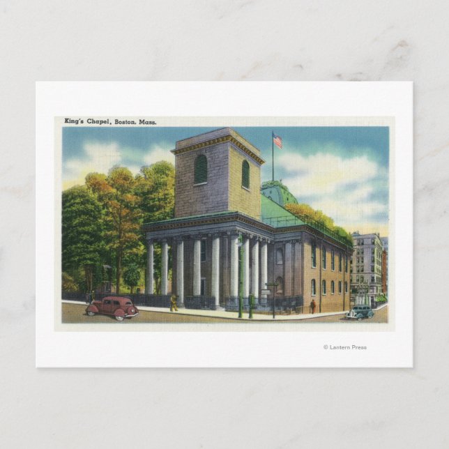 Carte Postale Vue extérieure de la chapelle n° 2 du roi (Devant)