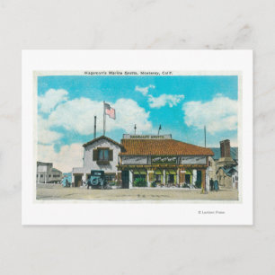 Carte Postale Vue extérieure de la grotte maritime de Hageman