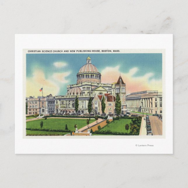 Carte Postale Vue extérieure de la nouvelle maison d'édition (Devant)