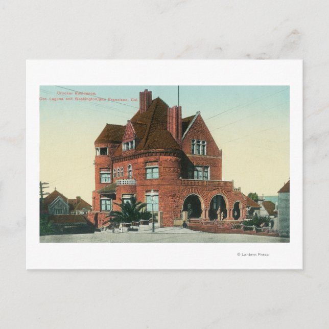 Carte Postale Vue extérieure de la Résidence Crocker (Devant)