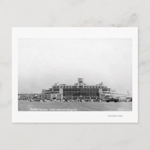 Carte Postale Vue extérieure de l'aéroport international de Seat